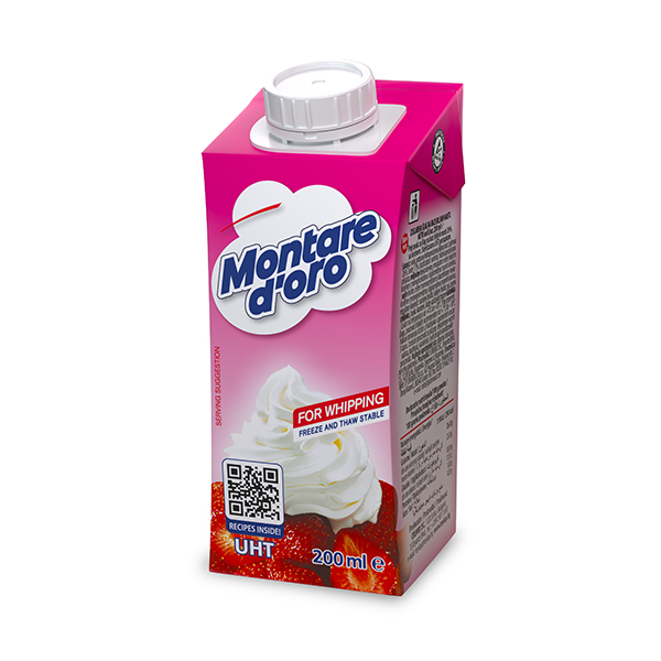 Cremă pentru frișcă Montare D’oro de bătut 26%, 200ml ℮