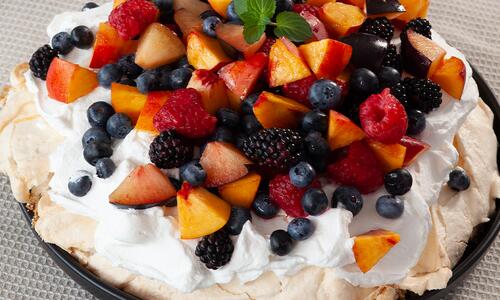 Prăjitură Pavlova 