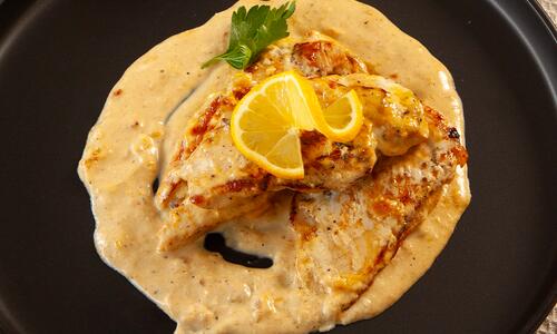 Pui cu lămâie și cremă de gătit Cucina D’oro